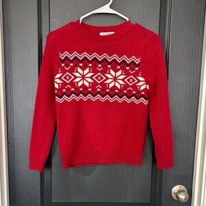 Old Navy Vibrant Red Knit Sweater